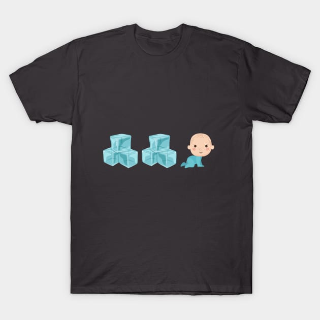 Ice Ice Baby T-Shirt by Kirkham Creations